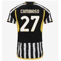Juventus Andrea Cambiaso #27 Replica Home Shirt 2023-24 Short Sleeve
